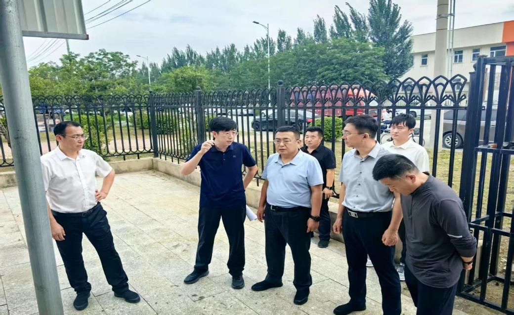周鹏调研检查辽河开发区防汛备汛工作